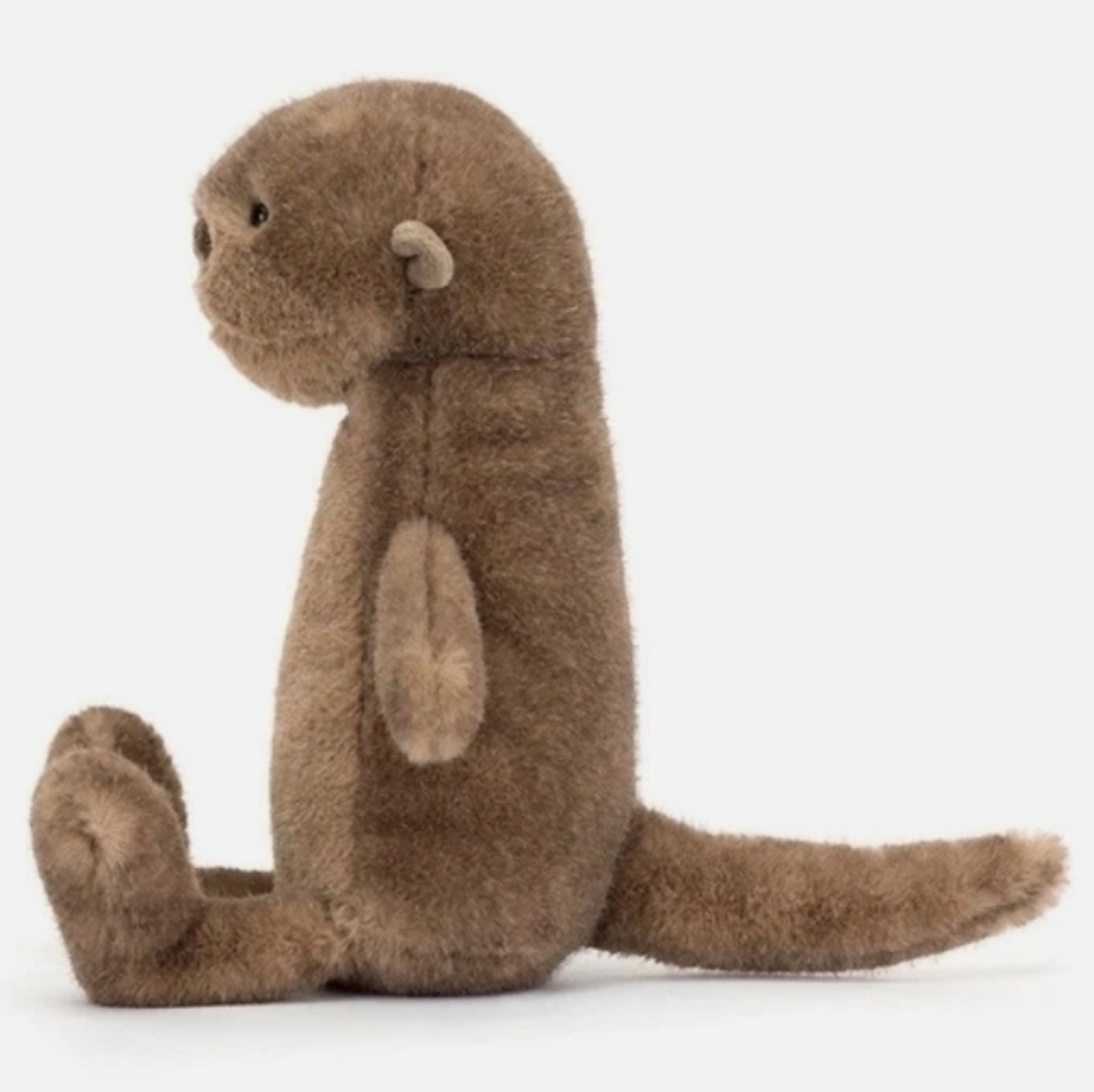 Jellycat Brooke Otter 13x3.9x7.9" Soft & Plush BNWT Authentic - Picture 3 of 8